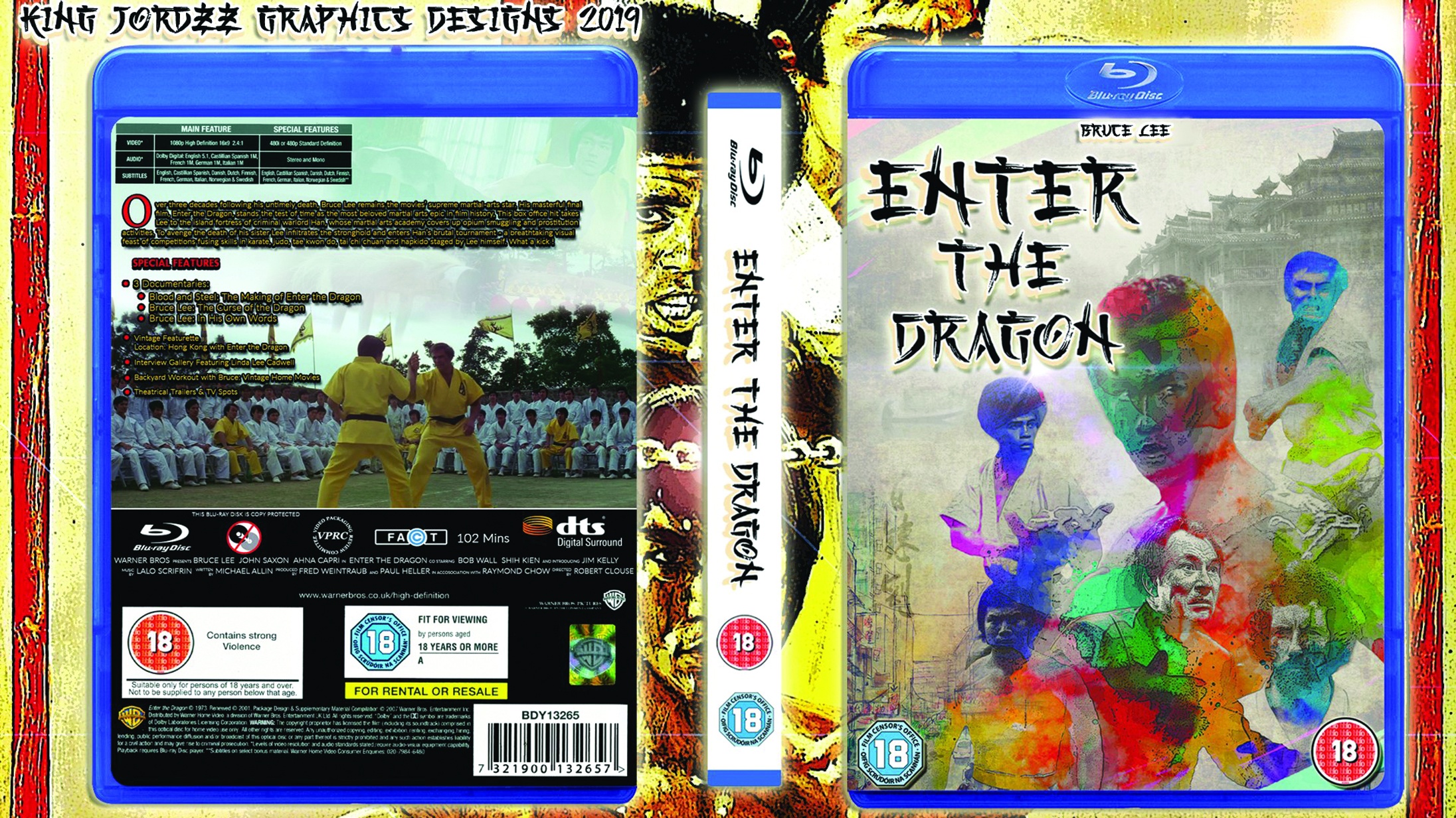Enter The Dragon box cover