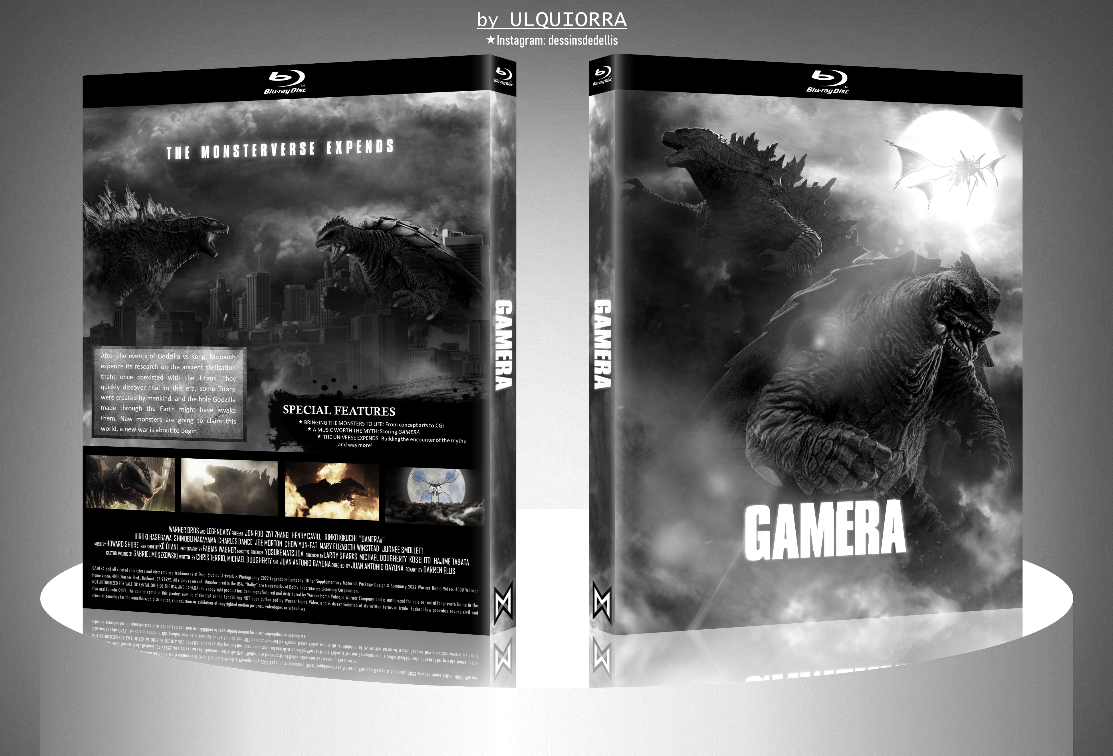 Gamera box cover