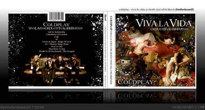 viva la vida coldplay album cover
