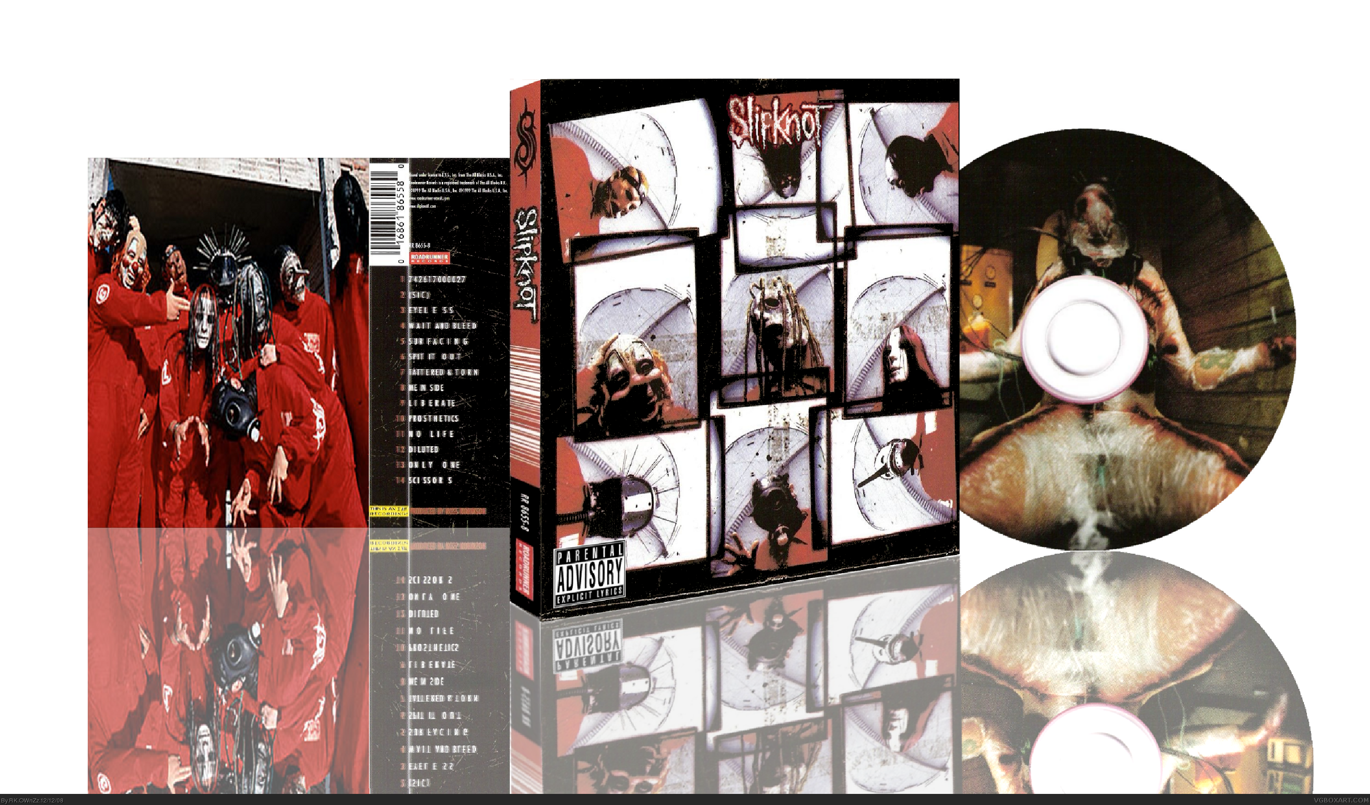 Slipknot (December 1999 Reissue) box cover