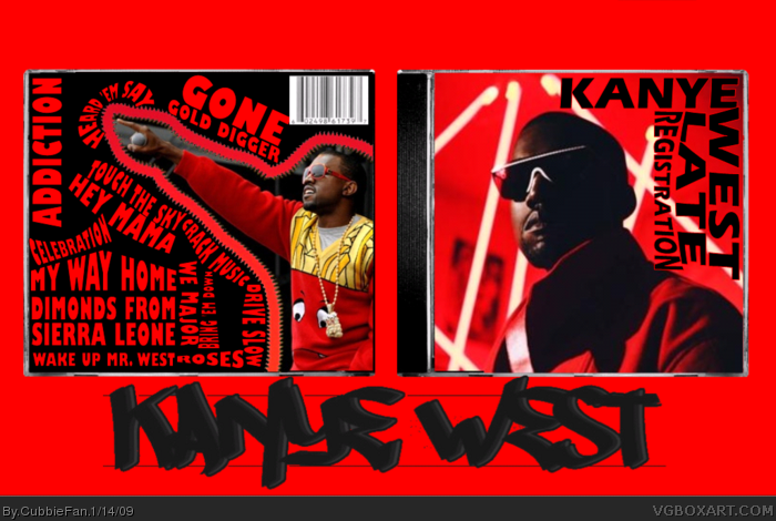 Kanye West: Late Registration box art cover