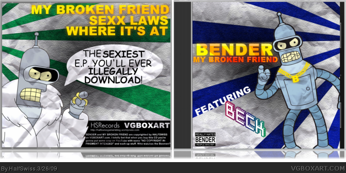 "My Broken Friend" - Bender feat. Beck box art cover