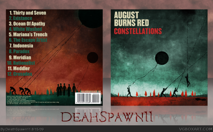 August Burns Red: Constellations box art cover