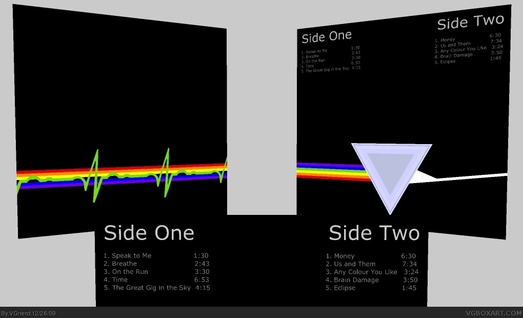 Pink Floyd - The Dark Side of the Moon box cover