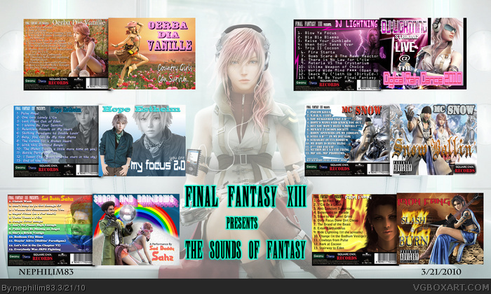 Final Fantasy XIII - The Sounds of Fantasy box art cover