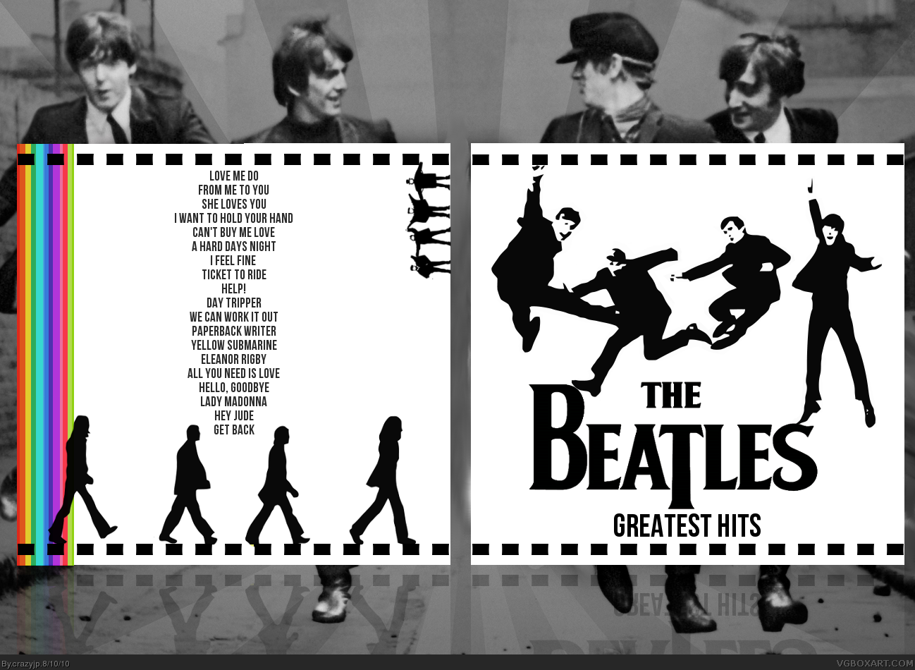 The Beatles: Greatest Hits box cover