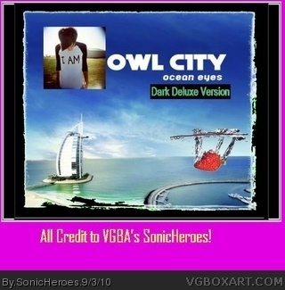 Owl City-Ocean Eyes (Dark Deluxe Edition) box cover