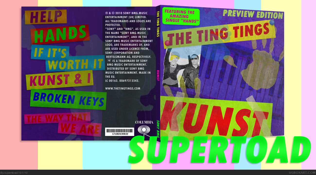 The Ting Tings - Kunst box cover