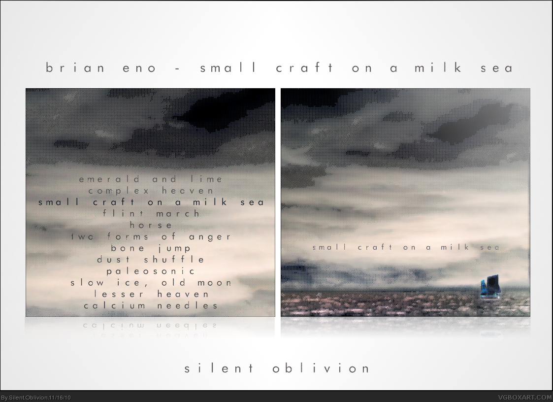 Brian Eno - Small Craft on a Milk Sea box cover