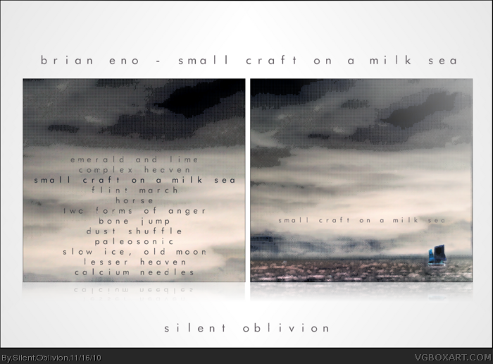 Brian Eno - Small Craft on a Milk Sea box art cover