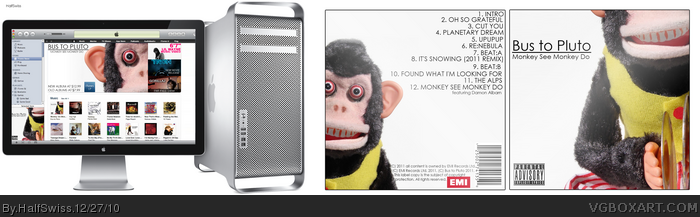 Bus to Pluto: Monkey See Monkey Do box art cover