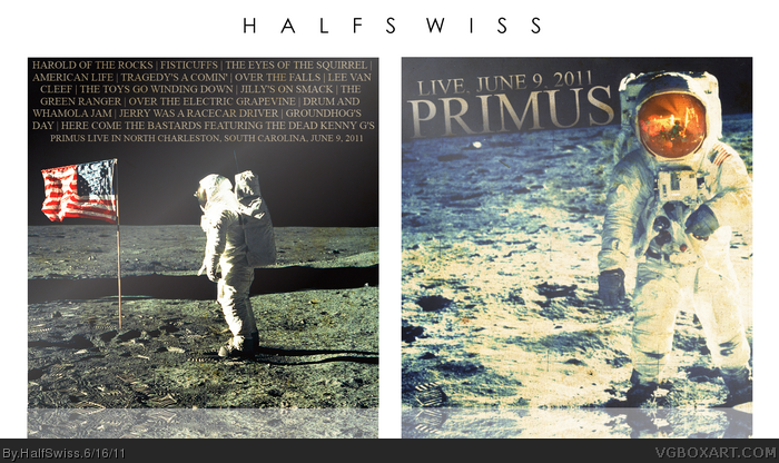 Primus: Live, June 9, 2011 box art cover