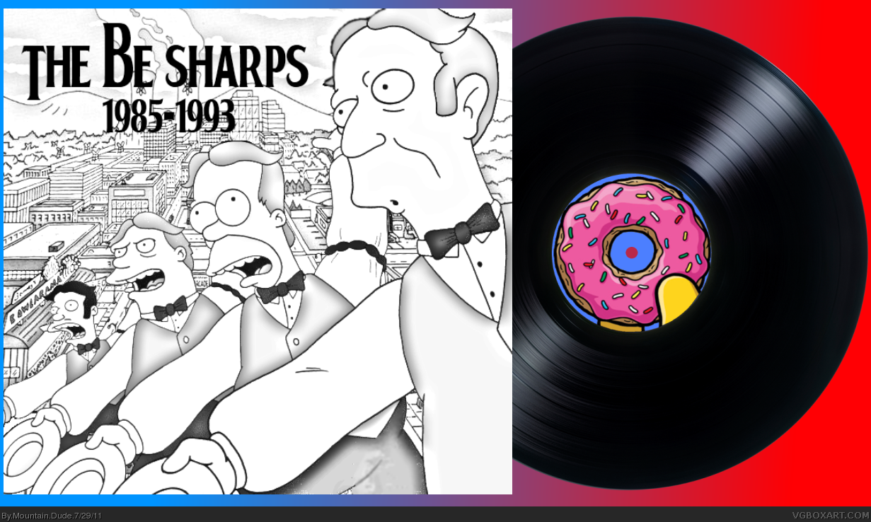 The Be Sharps 1985-1993 box cover