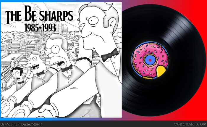 The Be Sharps 1985-1993 box art cover