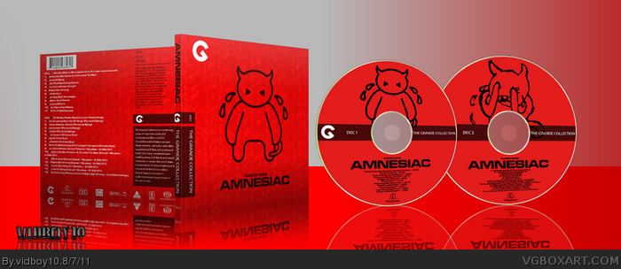 Radiohead - Amnesiac box art cover