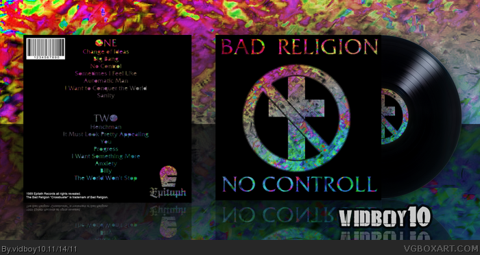 Bad Religion -  No Controll box art cover