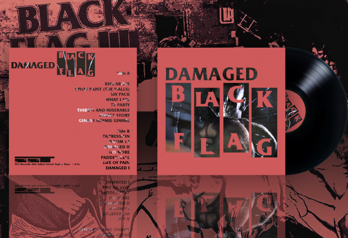 Black Flag - Damaged box art cover