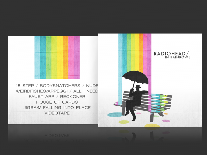 Radiohead: In Rainbows box art cover