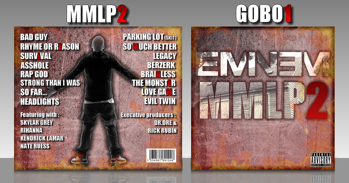 Eminem: The Marshall Mathers LP 2 box cover