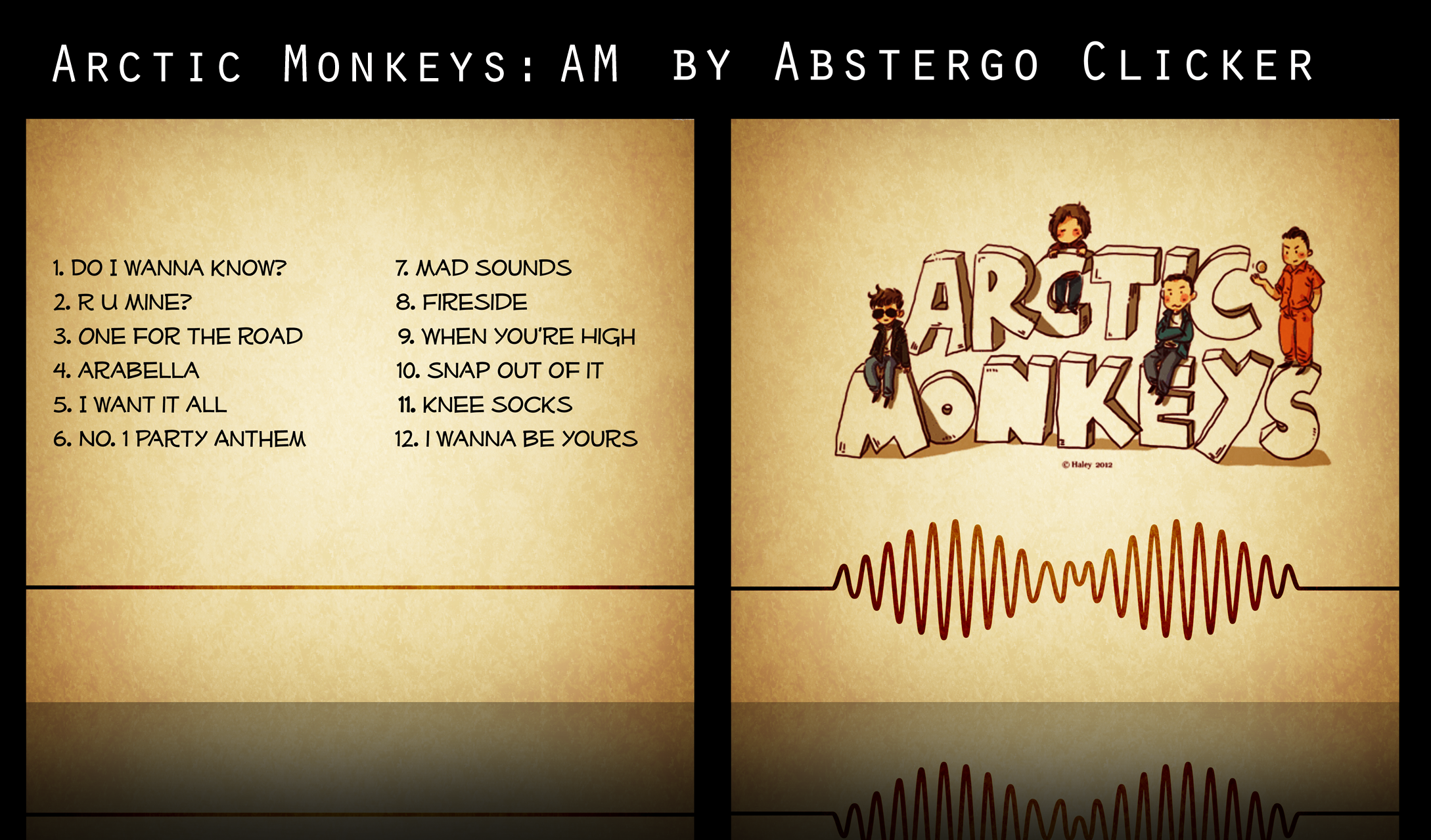 Arctic Monkeys: AM box cover