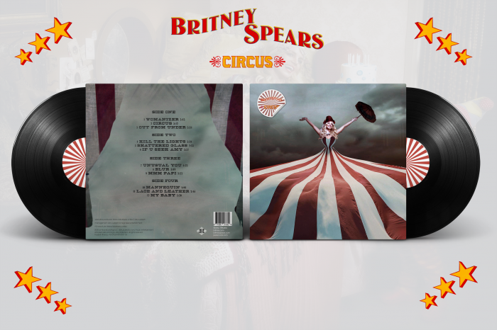 Britney Spears - Circus box art cover