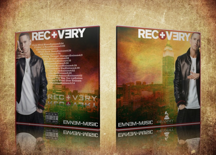 Eminem Recovery box art cover