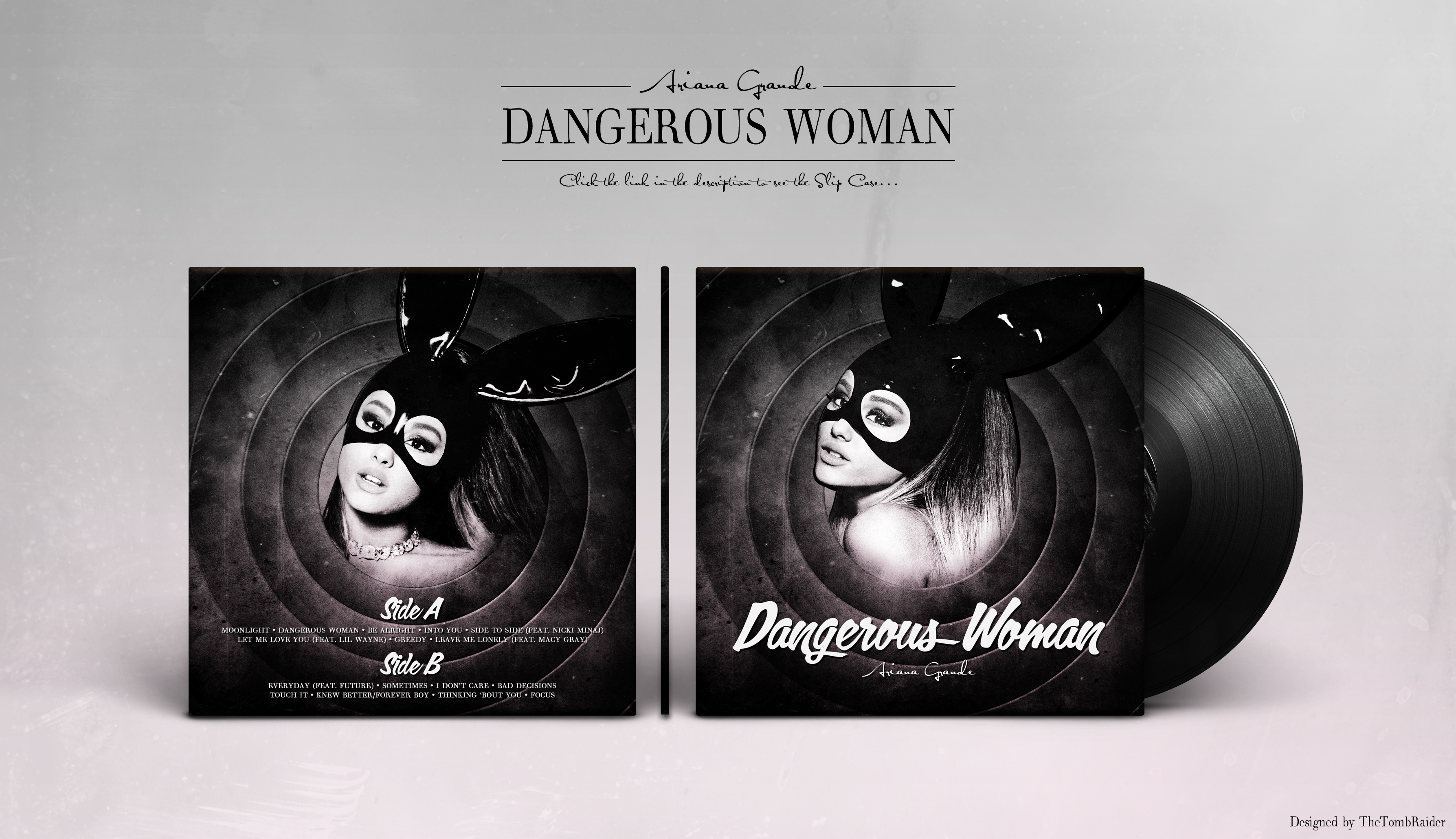 Viewing Full Size Dangerous Woman Deluxe Ariana Grande Box Cover