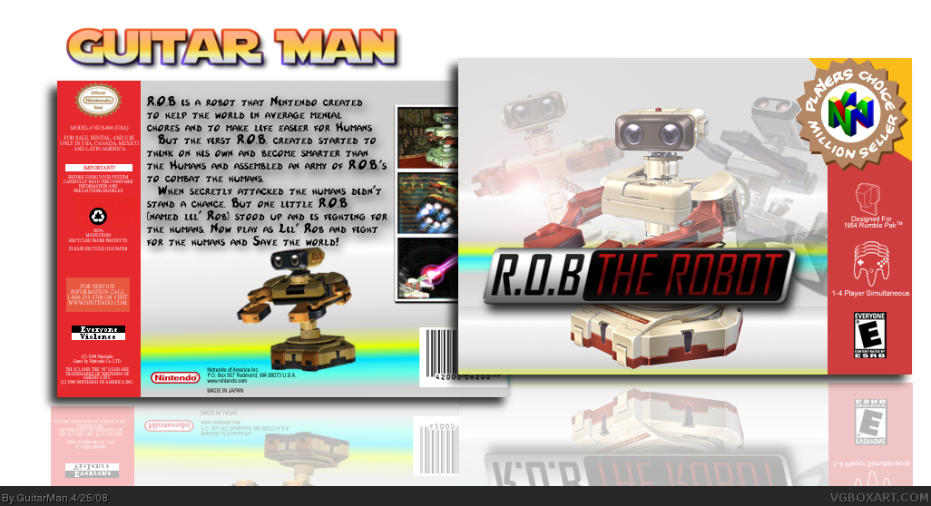 R.O.B. The Robot box cover