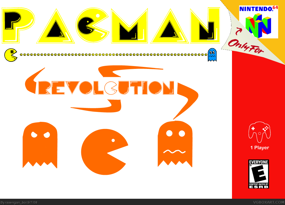 PacMan Revolution box cover