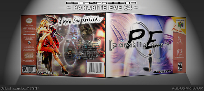 parasite eve ps1 box art