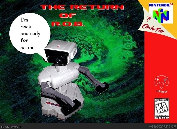 Return of R.O.B., The box art cover