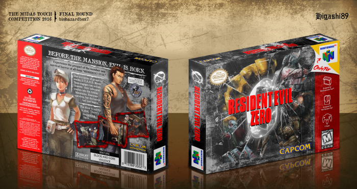 Resident Evil Zero box art cover