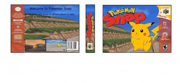 Pokemon: Snap box art cover