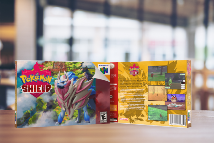 Pokémon Shield box art cover
