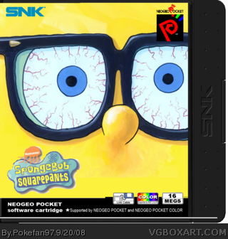 Spongebob SquarePants box art cover