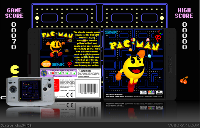 PAC-MAN box art cover