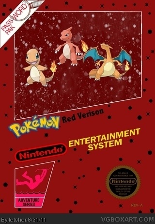 Pokemon Red Verison box art cover