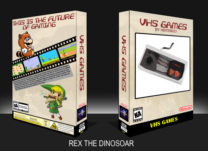 Nintendo VHS Games box art cover