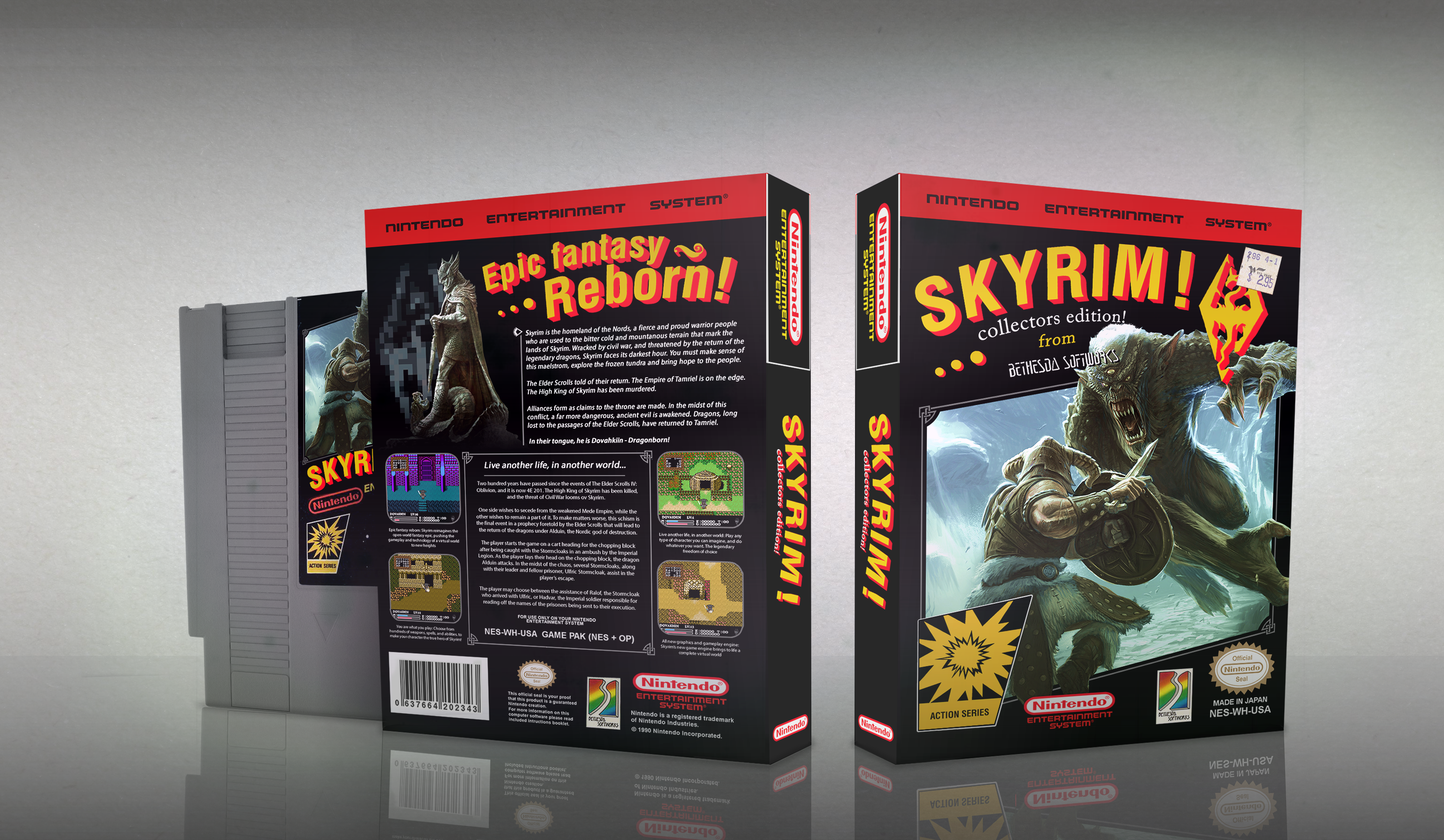 The Elder Scrolls V: Skyrim box cover