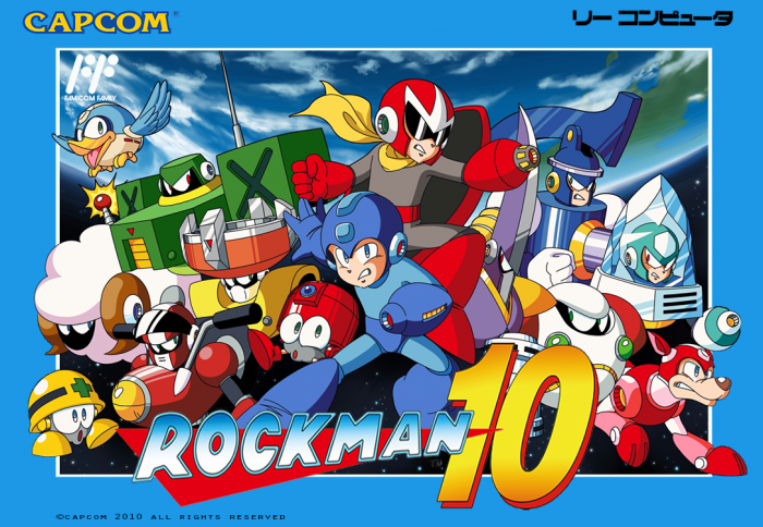 Rockman 10 box art cover