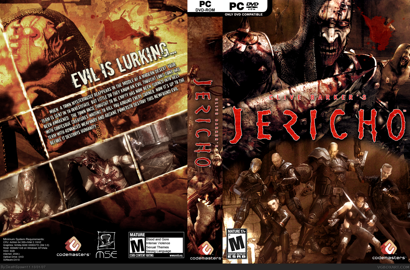 Clive barker s jericho обзор