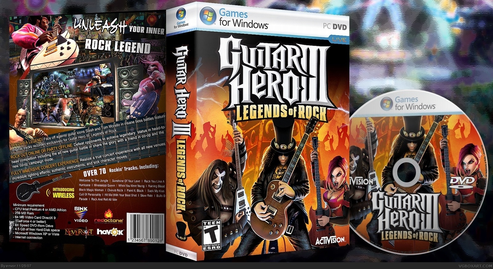 Guitar Hero III box cover