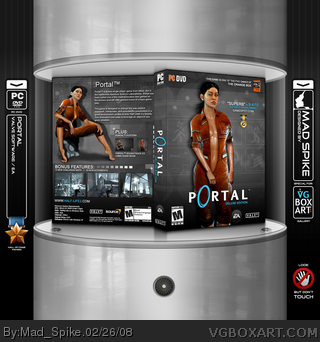 Portal PC Box Art Cover by Mad Spike