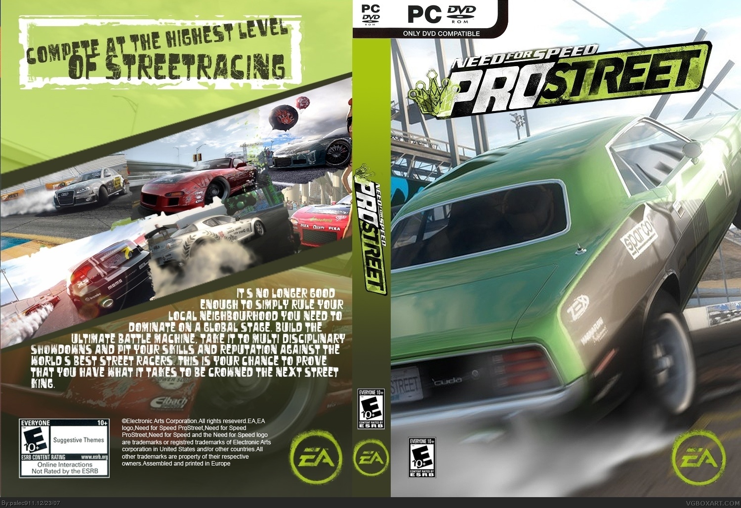 need for speed prostreet collectors edition