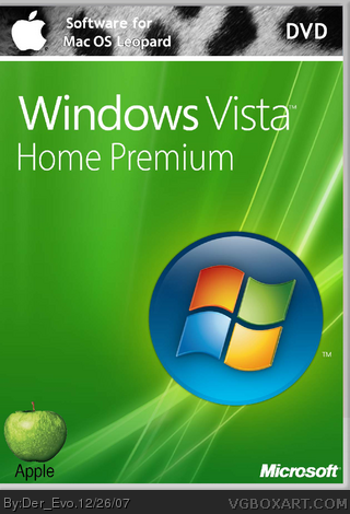 Windows Vista Home Premium for Mac box art cover
