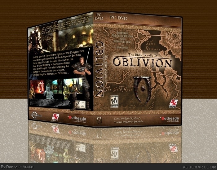 The Elder Scrolls IV - Oblivion box art cover