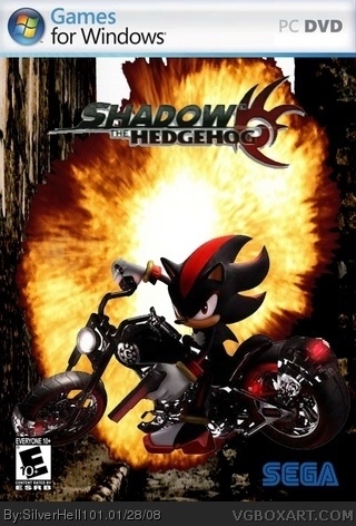 Shadow the Hedgehog PlayStation 3 Box Art Cover by CeeJ