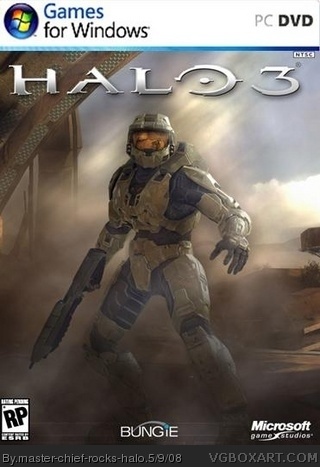 Halo 3 PC Box Art Cover by master-chief-rocks-halo