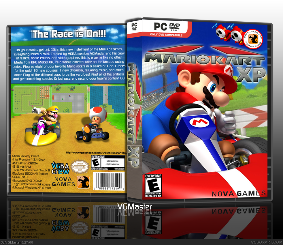 Mario Kart XP box cover
