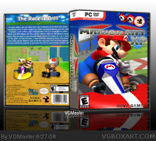 Mario Kart XP box art cover